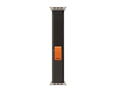 Apple Opaska Trail w kolorze czarnym/szarym do koperty 44mm / 45mm / 46mm / 49mm - rozmiar S/M