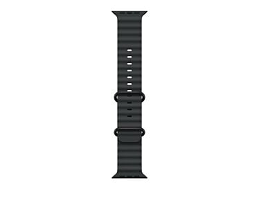Apple Pasek Ocean w kolorze czarnym z elementami z tytanu w kolorze czarnym do koperty 44mm / 45mm / 46mm / 49mm - rozmiar uniwersalny