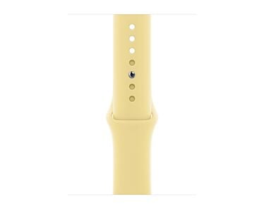 Apple Pasek sportowy  w kolorze kremu cytrynowego do koperty 38mm / 40mm / 41mm / 42mm - rozmiar S/M/L
