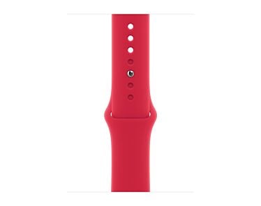 Apple Pasek sportowy z edycji (PRODUCT)RED do koperty 45 mm – rozmiar M/L