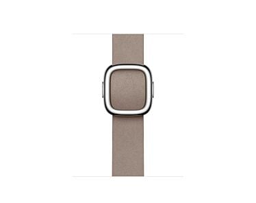 Apple Pasek w kolorze beżu z klamrą nowoczesną do koperty 41 mm – rozmiar L