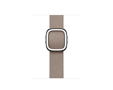 Apple Pasek w kolorze beżu z klamrą nowoczesną do koperty 41 mm – rozmiar S