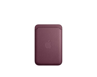 Apple Portfel z tkaniny FineWoven do iPhone z MagSafe – Rubinowa morwa