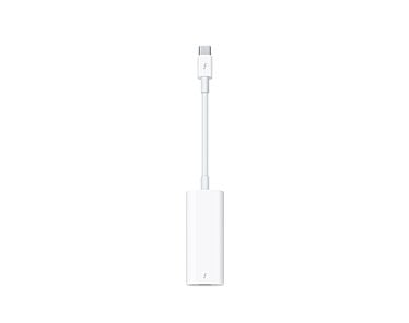 Apple Przejściówka z portu Thunderbolt 3 USB-C na Thunderbolt 2 - Biała