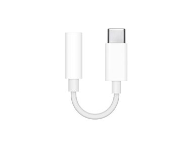 Apple Przejściówka ze złącza USB-C na gniazdo słuchawkowe 3,5 mm - Biała