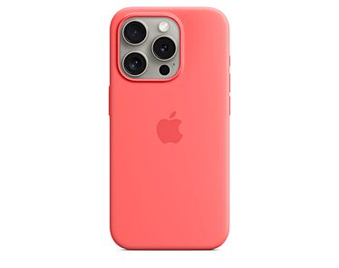 Apple Silikonowe etui do iPhone 15 Pro z MagSafe – Guawa