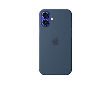 Apple Silikonowe etui do iPhone 16 Plus z MagSafe - Denim