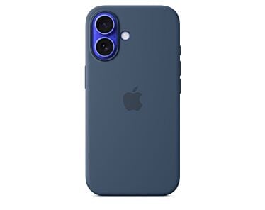 Apple Silikonowe etui do iPhone 16 z MagSafe - Denim