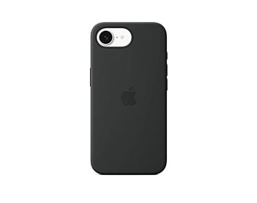 Apple Silikonowe etui do iPhone 16e – Czarne