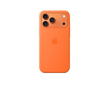 Apple Silikonowe Etui do iPhone 17 Pro Max/iPhone 18 Pro Max z MagSafe - Pomarańczowe - Outlet
