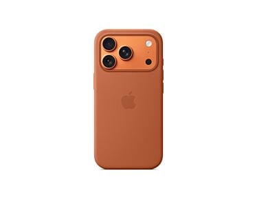 Apple Silikonowe Etui do iPhone 17 Pro Max/iPhone 18 Pro Max z MagSafe - Terakota - Outlet