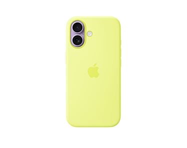 Apple Silikonowe Etui do iPhone 17 z MagSafe - Neonowy żółty - Outlet