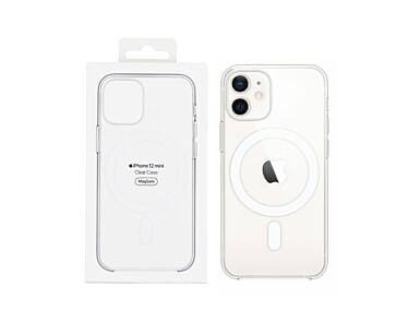Apple Silikonowe etui z MagSafe do iPhone 12 mini - Przezroczyste