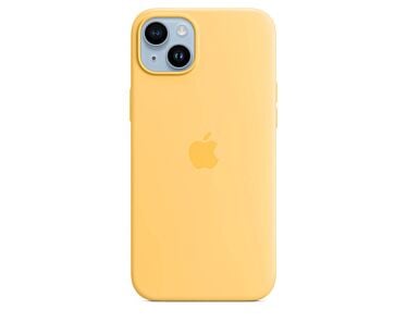Apple Silikonowe etui z MagSafe do iPhone’a 14 Plus – bladożółte – Outlet