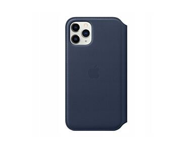 Apple Skórzane etui folio do iPhone 11 Pro – otchłanny błękit