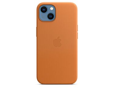 Apple Skórzane etui z MagSafe do iPhone 13 - złocisty brąz