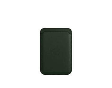 Apple Skórzany portfel z MagSafe do iPhone - zielona sekwoja