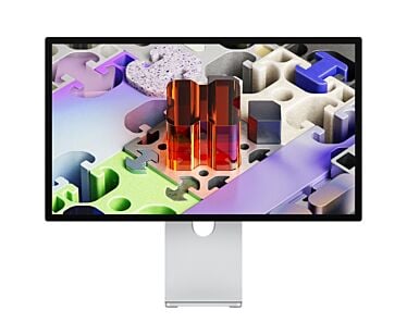 Apple Studio Display Monitor 27" XDR 5K - Ekran ze szkłem nanostrukturalnym - podstawka z regulacją pochylenia i wysokości / Srebrny (Silver)