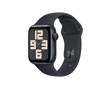 Apple Watch SE GPS + Cellular Koperta 40mm z Aluminium w kolorze Północy z Paskiem sportowym w kolorze Północy - rozmiar S/M