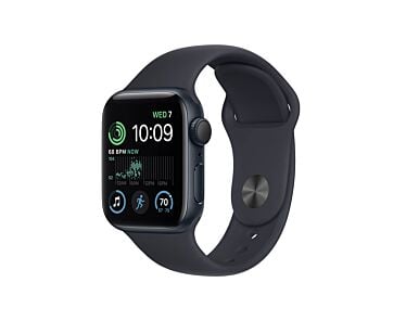 Apple Watch SE GPS Koperta 40mm z Aluminium w kolorze Północy z Paskiem sportowym w kolorze Północy - rozmiar M/L - Outlet