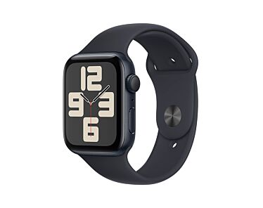 Apple Watch SE GPS Koperta 44mm z Aluminium w kolorze Północy z Paskiem sportowym w kolorze Północy - rozmiar M/L