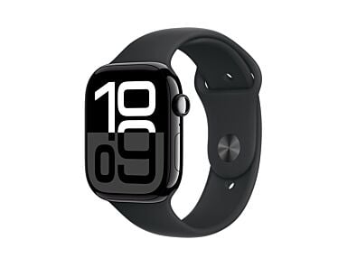 Apple Watch Series 10 GPS Koperta 46mm z Aluminium w kolorze Onyksu z Paskiem sportowym w kolorze Czarnym - S:M - Demo -2.jpg