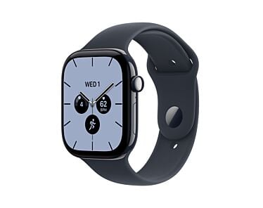 Apple Watch Series 12 GPS + Cellular Koperta 46mm z Ceramiki w kolorze Granatowej nocy z Paskiem sportowym w kolorze Granatu - S/M