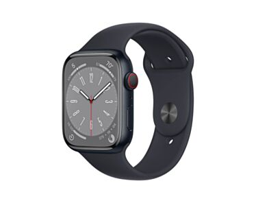 Apple Watch Series 8 GPS + Cellular Koperta 45mm z Aluminium w kolorze Północy z Paskiem sportowym w kolorze Północy