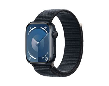 Apple Watch Series 9 GPS Koperta 45mm z Aluminium w kolorze Północy z Opaską sportową w kolorze Północy
