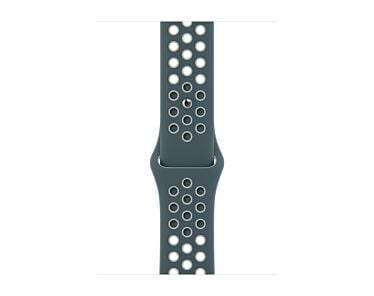 Apple Pasek sportowy Nike  w kolorze srebrnym do koperty 38mm / 40mm / 41mm / 42mm - rozmiar S/M/L