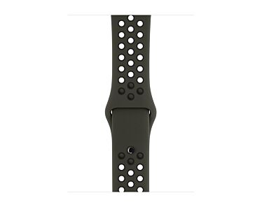 Apple Pasek sportowy Nike  w kolorze oliwkowym do koperty 38mm / 40mm / 41mm / 42mm - rozmiar S/M/L