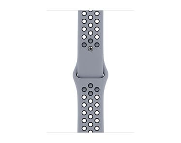 Apple Pasek sportowy Nike  w kolorze jasnego obsydianu/czarnym do koperty 38mm / 40mm / 41mm / 42mm - rozmiar S/M/L