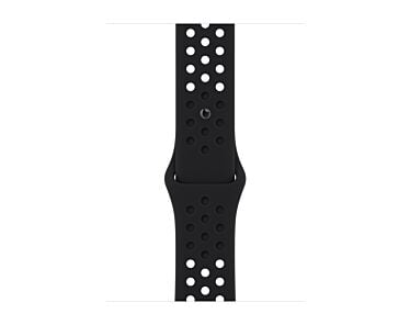 Apple Pasek sportowy Nike  w kolorze czarnym do koperty 38mm / 40mm / 41mm / 42mm - rozmiar S/M/L