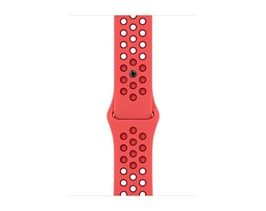 Apple Pasek sportowy Nike  w kolorze czerwonym do koperty 44mm / 45mm / 46mm / 49mm - rozmiar S/M/L