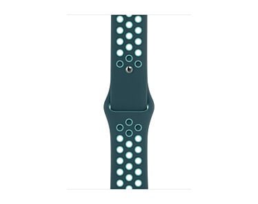 Apple Pasek sportowy Nike  w kolorze nocnego turkusu/zielonej zorzy do koperty 44mm / 45mm / 46mm / 49mm - rozmiar S/M/L