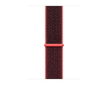 Apple Opaska sportowa Nike  w kolorze jaskrawego karmazynu/czarnym  do koperty 42mm / 44mm / 45mm / 46mm / 49mm - rozmiar uniwersalny