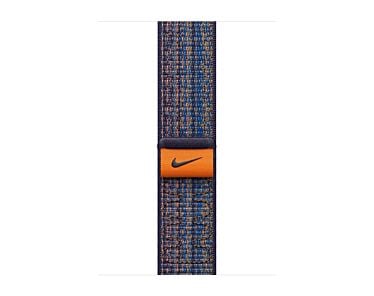 Apple Opaska sportowa Nike  w kolorze błękitnym/pomarańczowym do koperty 38mm / 40mm / 41mm / 42mm - rozmiar uniwersalny
