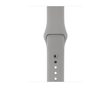 Apple Pasek sportowy  w kolorze szarym do koperty 38mm / 40mm / 41mm / 42mm - rozmiar S/M/L