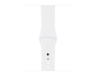 Apple Pasek sportowy  w kolorze białym do koperty 42mm / 44mm / 45mm / 46mm / 49mm - rozmiar M/L/XL