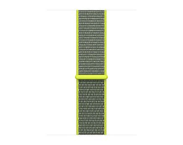 Apple Opaska sportowa w kolorze neonowej cytryny do koperty 38mm / 40mm / 41mm / 42mm - rozmiar uniwersalny