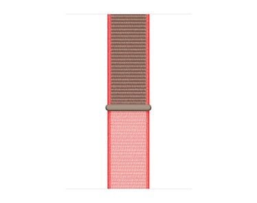 Apple Opaska sportowa w kolorze neonowego różu do koperty 44mm / 45mm / 46mm / 49mm - rozmiar uniwersalny