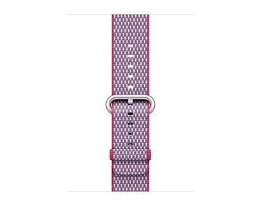 Apple Pasek nylonowy w kolorze maliny do koperty 42mm / 44mm / 45mm / 46mm / 49mm - rozmiar M/L