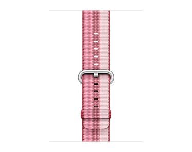 Apple Pasek nylonowy w kolorze maliny do koperty 42mm / 44mm / 45mm / 46mm / 49mm - rozmiar M/L