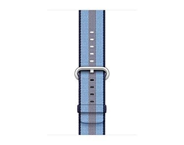 Apple Pasek nylonowy w kolorze nocnego błękitu do koperty 38mm / 40mm / 41mm / 42mm - rozmiar S/M