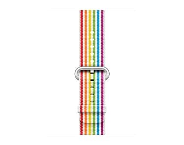 Apple Pasek nylonowy w kolorze Pride Edition do koperty 38mm / 40mm / 41mm / 42mm - rozmiar S/M