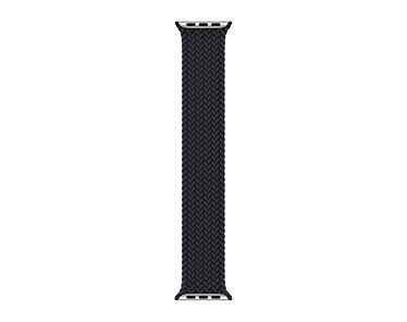 Apple Pleciona opaska Solo  w kolorze węgla drzewnego do koperty 44mm / 45mm / 46mm / 49mm - rozmiar 12