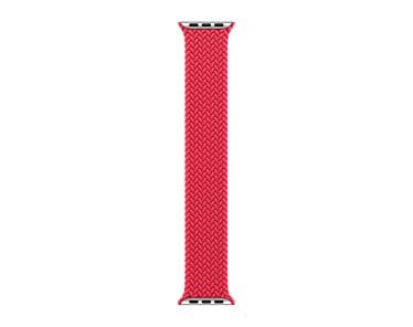 Apple Pleciona opaska Solo  w kolorze (PRODUCT)RED do koperty 40mm / 41mm / 42mm - rozmiar 9