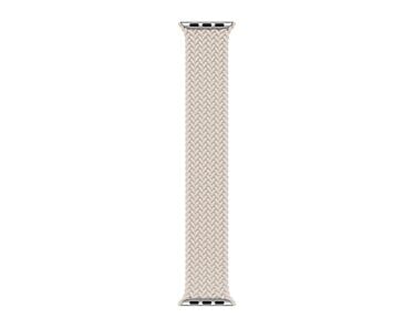 Apple Pleciona opaska Solo  w kolorze księżycowej poświaty do koperty 44mm / 45mm / 46mm / 49mm - rozmiar 12