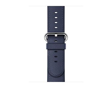 Apple Skórzany pasek z klamrą klasyczną w kolorze północnego błękitu do koperty 42mm / 44mm / 45mm / 46mm / 49mm - rozmiar M/L