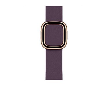 Apple Pasek z klamrą nowoczesną w kolorze śliwki do koperty 38mm / 40mm / 41mm / 42mm - rozmiar L